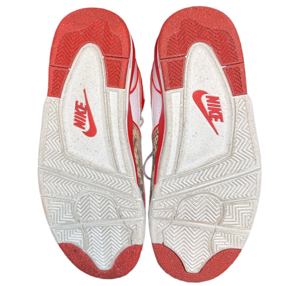 Nike Air Flight 89 Low SP Sample White Habanero Red Sail Size 9 RARE‎ - Picture 11 of 14